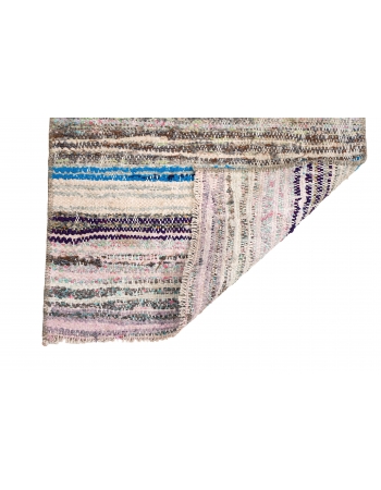 Mini Vintage Decorative Rag Rug - 1`7″ x 2`2″