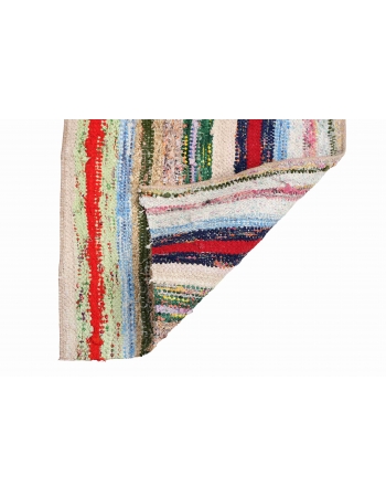 Striped Vintage Mini Kilim Rug - 1`5″ x 2`6″