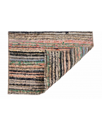 Striped Vintage Mini Kilim Rug - 1`8″ x 3`8″