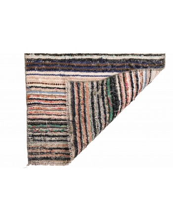 Decorative Vintage Mini Rag Rug - 1`7″ x 4`2″