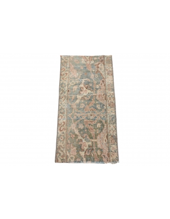 Washed Out Vintage Mini Rug - 1`2″ x 2`10″