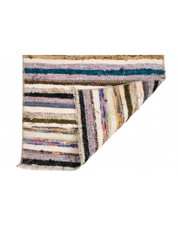 Mini Vintage Decorative Rag Rug - 1`9″ x 2`6″
