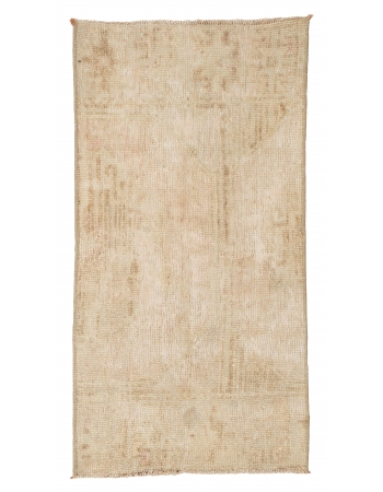 Mini Washed Out Wool Rug - 1`6″ x 3`0″