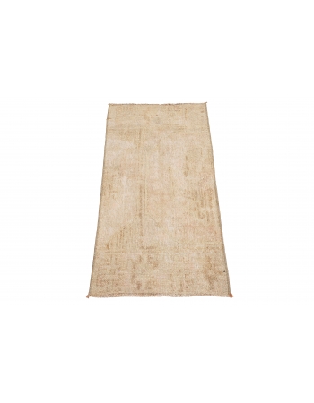 Mini Washed Out Wool Rug - 1`6″ x 3`0″