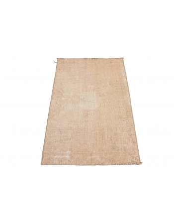 Mini Washed Out Wool Rug - 2`1″ x 3`7″