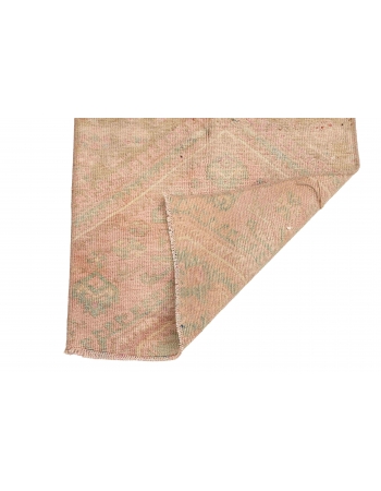 Mini Vintage Washed Out Rug Fragment - 1`8″ x 2`9″
