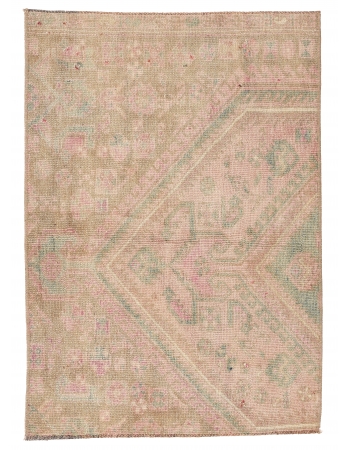 Washed Out Mini Rug Fragment - 2`1″ x 2`11″