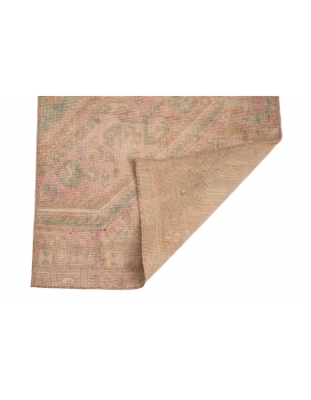 Washed Out Mini Rug Fragment - 2`1″ x 2`11″