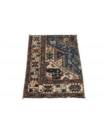 Mini Antique Decorative Rug Fragment - 2`0″ x 3`0″