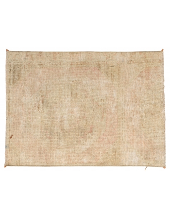 Washed Out Mini Rug Fragment - 2`2″ x 2`11″