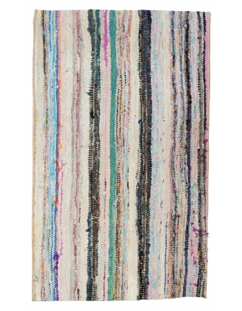 Decorative Mini Rag Rug - 1`8″ x 2`10″