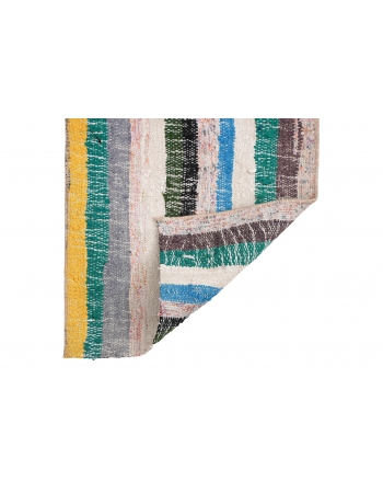 Vintage Decorative Mini Rag Rug - 1`4″ x 3`0″