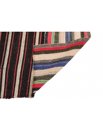 Striped Vintage Mini Kilim Rug - 2`5″ x 3`7″