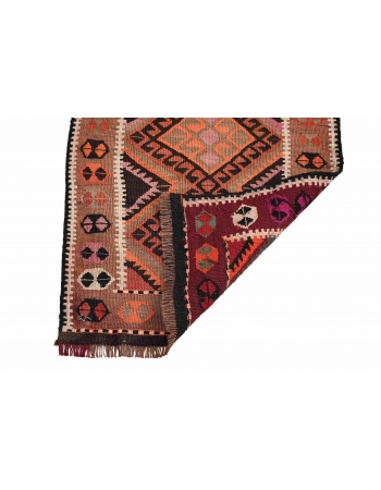 Decorative Mini Vintage Kilim Rug - 1`8″ x 3`5″