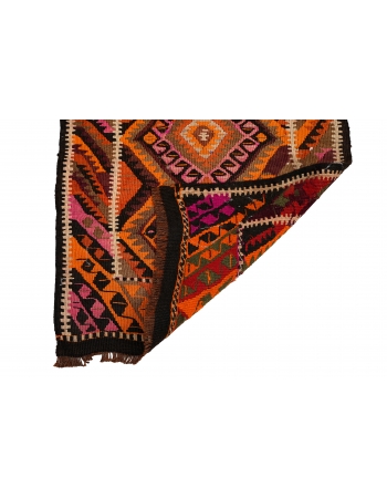 Vintage Mini Decorative Kilim Rug - 1`10″ x 2`11″