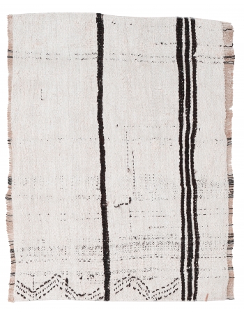 Mini Vintage Hemp Kilim Rug - 1`10″ x 2`6″