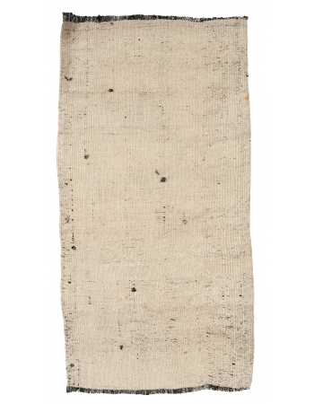 Mini Vintage Decorative Kilim Rug - 1`10″ x 3`7″