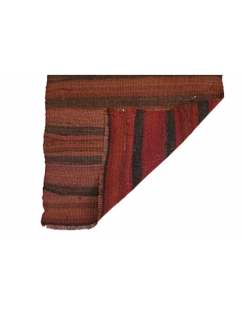 Rust & Brown Mini Kilim Rug - 1`8″ x 2`10″