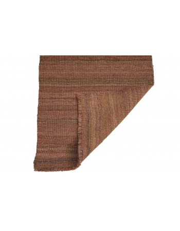 Brown Mini Vintage Kilim Rug - 1`10″ x 3`1″