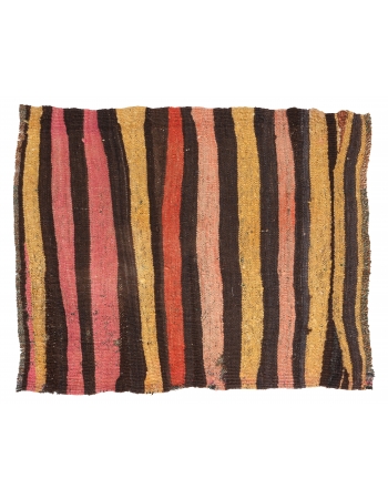 Striped Vintage Mini Kilim Rug - 2`2″ x 2`5″