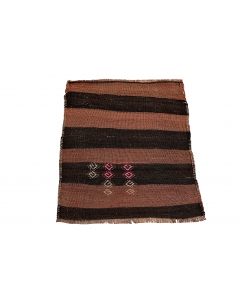 Vintage Decorative Mini Kilim Rug - 1`10″ x 2`5″
