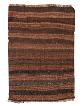 Vintage Mini Decorative Kilim Rug - 1`9″ x 2`8″