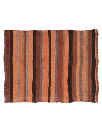 Striped Vintage Mini Kilim Rug - 2`3″ x 2`8″