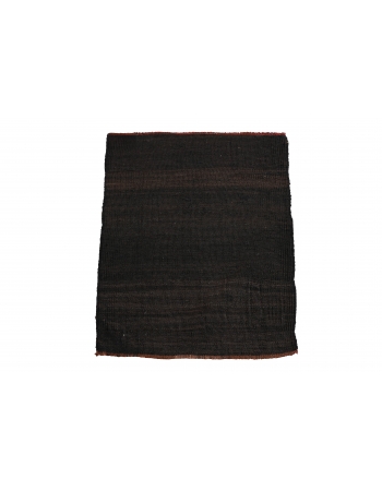 Dark Brown Mini Vintage Kilim - 1`10″ x 2`11″