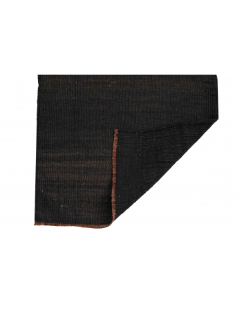 Dark Brown Mini Vintage Kilim - 1`10″ x 2`11″