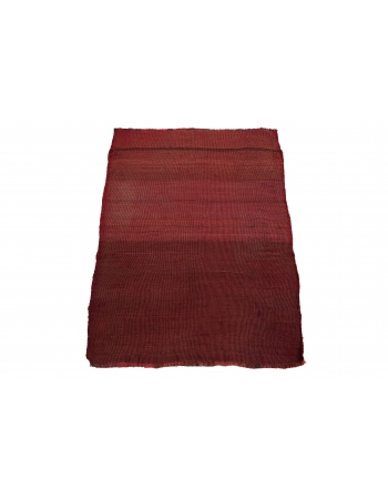 Vintage Red Mini Decorative Kilim  - 2`1″ x 3`1″