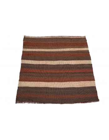 Striped Vintage Mini Kilim Rug - 2`0″ x 2`3″