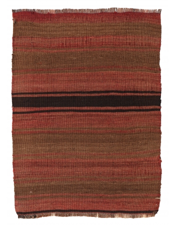 Vintage Mini Decorative Kilim Rug - 1`10″ x 2`7″