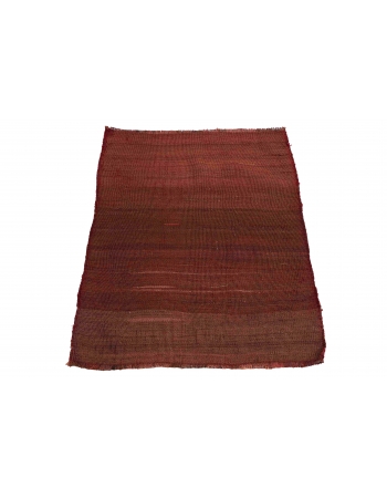 Rust Vintage Mini Kilim Rug - 2`2″ x 2`10″