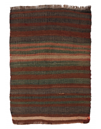 Decorative Mini Vintage Kilim Rug - 2`0″ x 2`10″