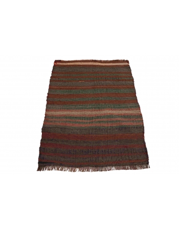 Decorative Mini Vintage Kilim Rug - 2`0″ x 2`10″