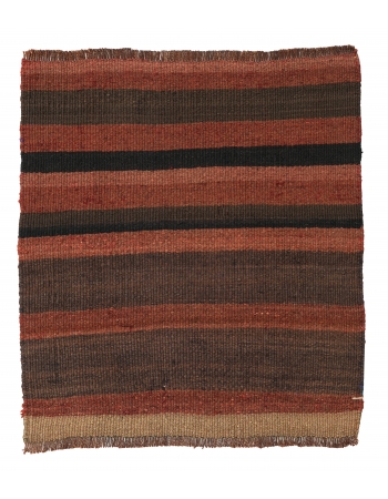 Mini Vintage Striped Kilim Rug - 2`2″ x 2`6″