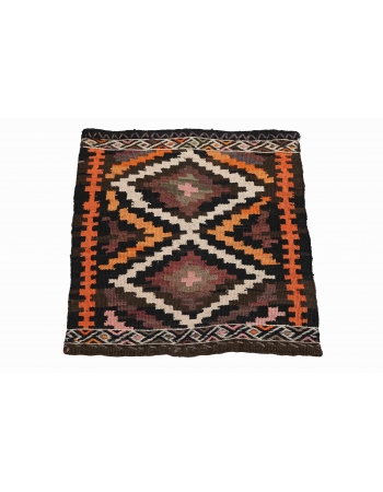 Decorative Mini Vintage Kilim Rug - 1`8″ x 1`10″
