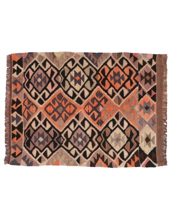 Mini Vintage Decorative Kilim Rug - 1`8″ x 2`3″
