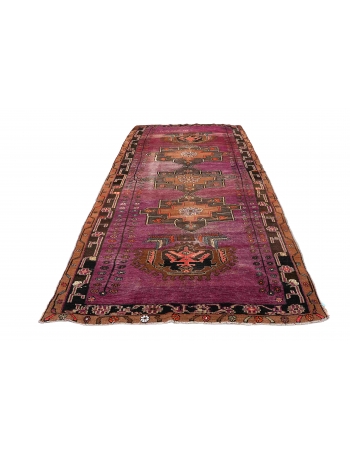 Vintage Turkish Unique Kars Rug - 5`11″ x 15`0″