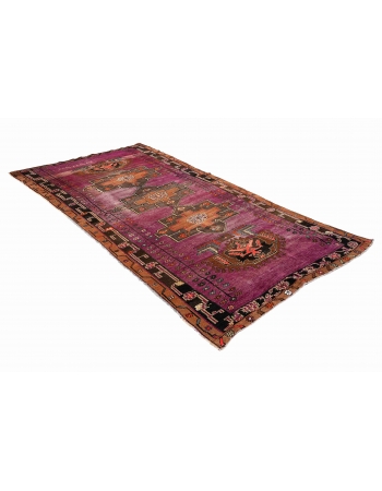 Vintage Turkish Unique Kars Rug - 5`11″ x 15`0″