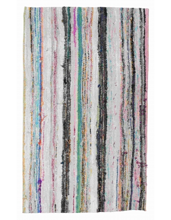 Decorative Mini Rag Rug - 1`8″ x 2`10″