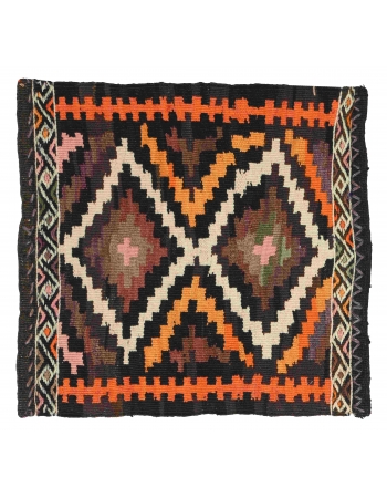 Decorative Mini Vintage Kilim Rug - 1`8″ x 1`10″
