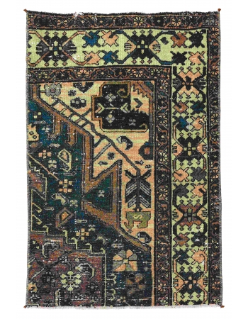 Mini Antique Decorative Rug Fragment - 2`0″ x 3`0″