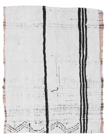 Mini Vintage Hemp Kilim Rug - 1`10″ x 2`6″