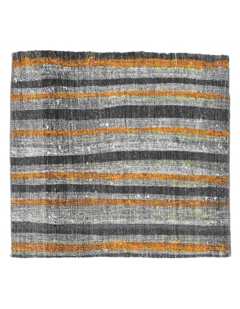 Mini Vintage Rag Rug - 2`4″ x 2`7″