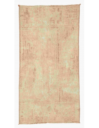 Mini Washed Out Wool Rug - 1`6″ x 3`0″