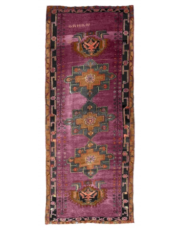 Vintage Turkish Unique Kars Rug - 5`11″ x 15`0″
