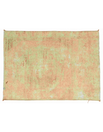 Washed Out Mini Rug Fragment - 2`2″ x 2`11″