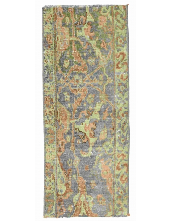 Washed Out Vintage Mini Rug - 1`2″ x 2`10″