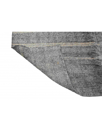 Gray Vintage Turkish Kilim Rug - 5`11″ x 8`11″